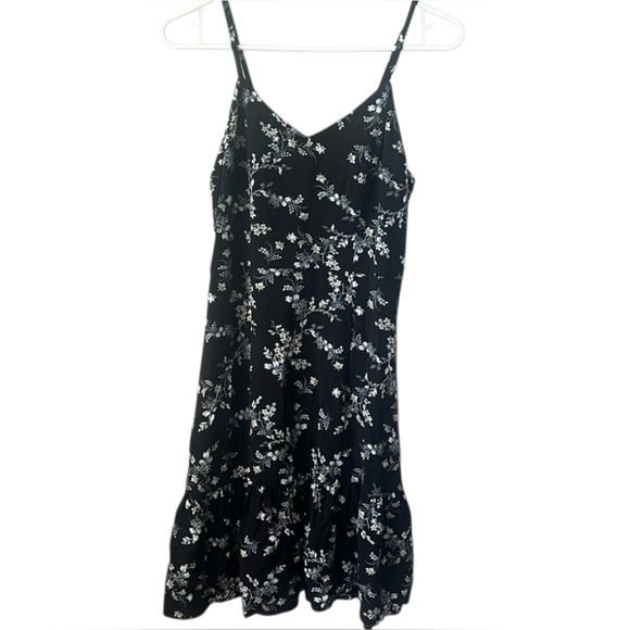 3 For $15 Black Floral Summer Dress XS - Picture 2 of 4